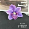Simulación Nuevo Estilo Película Flores de Orquídea Phalaenopsis Producto Más Vendido Decoración de Mesa de Postres para Pastelería Fabricación de Tocados Étnicos Minoritarios