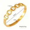 Pulseira Cruzada Europeia e Americana Moda Coração Vazado Formato Aberto Fecho Pulseira Formato 8 Leve Luxo Estilo Coreano Aço Inoxidável Personalidade Pulseira