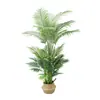 Maceta de planta verde artificial Decoración de plátano de planta artificial nórdica hoja de tortuga estilo ins sala de estar decoración interior grande