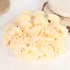 Tecido de Seda Simulada Cabeça de Crisântemo de Mil Camadas DIY Grampo de Cabelo Feito à Mão Decoração de Chapéu de Palha Acessórios de Flores Artificiais Material Bola Crisântemo Atacado