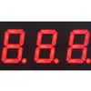 Tubo digital de tres dígitos de 0.8 pulgadas rojo brillante 8301 gongyin Gongyang aparato eléctrico pantalla digital led