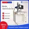 Máquina Automática de Codificação de Placas de Aço Inoxidável a Laser de Fibra Óptica Qingdao Xingcheng Máquina de Marcação a Laser de Fibra Gravação a Laser Palavra