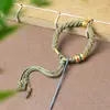 Corda de Mão Trançada com Fio de Algodão Enrolado à Mão do Xizang, Corda Colorida para o Ano de Nascimento, Corda Suja do Xizang, Corda de Mão Trançada para Homens e Mulheres