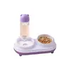Nuevo Comedero y Bebedero Automático para Gatos, Doble Tazón Antiderrames para Perros Pequeños, Tazón de Comida para Mascotas de Gran Capacidad