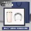 Set de Regalo Empresarial Power Bank y Secador de Pelo, Regalo Práctico para Clientes, Souvenir de Reunión Anual de la Empresa, Caja de Regalo Personalizada
