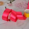 Suministro de fábrica 4cm cinta de poliéster para silla de boda respaldo cinta de satén cinta ramo flor material cinta de embalaje al por mayor