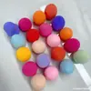 Embalagem de mamadeira esponja de maquiagem para uso úmido e seco, delicada e não absorve pó, esponja de maquiagem tamanho viagem para conveniência