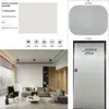 Losa de Roca Mate 1200*2700*9mm con Molde Cóncavo-Convexo y Superficie de Grano Seco con Brillo Fino para Pared, Piso, Encimera, Isla y Paneles Curvados en Caliente