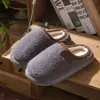 Pantuflas de Algodón Peludo para Mujer 2026 Nuevas de Invierno para el Hogar de Interior Antideslizantes Con Felpa Cálida Suela Gruesa Pantuflas de Algodón para Pareja Hombres