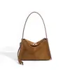 Otoño/Invierno 2026 Nuevo Bolso Boston Almohada de Piel Genuina Bolso de Mano de Piel Mate Versátil para Viajes Diarios Bolso de Hombro Único Cruzado