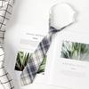 Camisa Uniforme Estilo Japonés Jk de Corte Suave Corbata de Lazo Estilo Universitario Femenino Perezoso Sin Corbata Cuello de Uniforme Escolar Estudiante Masculino Flor