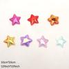 Parche Ultrasónico Estrella Brillante Accesorios de Joyería DIY Adorno para la Cabeza Horquilla Joyería Verano Joyería Coreana