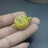 Estilo Antiguo Doce Signos del Zodiaco Tazón del Tesoro Giratorio Llavero Adorno Creativo de Mano Regalo Pequeño Artículo para Venta en Puesto y Souvenirs de Viaje