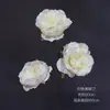Serie Blanca Flores de Boda Decoración de Boda Arreglo Floral Materiales de Arte Floral Ranúnculo Flores de Seda Fila de Flores Flores Decorativas Flores Artificiales