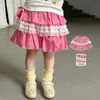 Ropa para Niños Zhe Li Camiseta de Manga Corta para Niñas Dulce de Verano Estilo Delgado 2026 Casual Dibujos Animados Ropa para Niños Clase a Top para Bebé