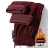 Pantalones de Polar Forrados Invierno 2024 Royal Kirin Moda Masculina Marca Popular Edición Neta Pantalones de Pana Texturizados Pantalones Engrosados Invierno