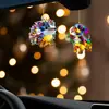 Amazon explosões desenho animado ouriço e cachorro 2D plano acrílico carro espelho retrovisor acessórios mochila pequeno pingente