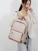 Mochila de viagem feminina, grande capacidade, mochila leve, bolsa para viagens curtas ao ar livre, bolsa para laptop, mochila escolar multicamadas para estudantes universitários