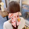 Accesorio para el Cabello de Lazo de Perlas, Goma para el Cabello tipo Hada, Cinta de Bufanda de Seda, Cuerda para el Cabello, Diadema, Goma Elástica Simple para el Cabello, Adorno para el Cabello
