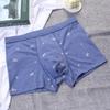 Ropa interior tipo bóxer para adolescentes, transpirable, estampada, para hombre, talla grande, para hombre gordo, venta al por mayor, pantalones cortos para la cabeza