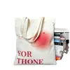 Bolsa de Lona para Mujer al Hombro Cruzada Ins Bolsa de Tela Estilo Japonés Artístico Simple Gran Capacidad Pequeña Fresca Estilo Coreano