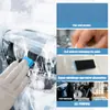 Esponja Cuadrada Azul, Uso Doméstico, Refrescante, Absorbente, Fácil de Limpiar, Suave, Fuerte, Conveniente, Robusta, Esponja Fina y Elástica