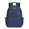 Mochila de Negócios Masculina, Grande Capacidade, Bolsa Leve para Laptop, Mochila Simples à Prova d'Água para Trabalho e Viagem