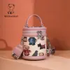 Fábrica de Origen de Bolsos del Norte Bolso Cubo de Nicho Bolso Cruzado Lindo Bolso de Hombro de Moda para Viajes Diarios 2025 Nuevo