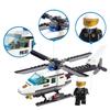 Kaizhi 6729 Helicóptero Blocos de Construção de Partículas Pequenas Brinquedos Educacionais Infantis Pequenos Presentes Helicóptero da Polícia Instituição Educacional
