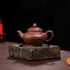 Envío directo de una pieza con entrega sin rastro, Tetera de arcilla púrpura Yixing, Juego de té Kung Fu, Tetera original de arcilla púrpura hecha a mano Cherry riendo, Tetera para el hogar