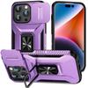 Adequado para iPhone 16Pro Max Capa Magnética para Celular com Janela Deslizante Apple 11 Harvester Capa Protetora Anti-Queda