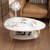 Apartamento Pequeño Mesa de Centro Pequeña Simple Estilo Moderno Simple Habitación de Alquiler Sala de Estar Mesa Baja Dormitorio Lado de Sofá Mesa Pequeña