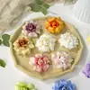 Flor de Rosa Trepadora Simulada Cabezas de Flor Rosa Trepadora Decoración de Pared Materiales Mar de Flores de Boda Pilares de Flores Paisaje Fábrica Stock