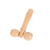 Masajeador de Madera Rodillo de Empuje Manual Honda Palo de Masaje Meridianos Hombro Cuello Cintura Cabeza Cara Herramientas Equipo Venta al por Mayor