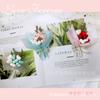 Decoración Adhesivo para Refrigerador Mini Flor Seca Flor Pequeña Floración Amor Soporte para Coche Regalo Caja Decoración Compañero de Boda Día de San Valentín