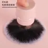 Pincel de puntos retráctil mini pincel para rubor mango corto pincel de maquillaje con tapa sin pelusa pincel de rubor de maquillaje pelo suave súper suave