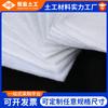 Geotextil Blanco de Fibra Larga para Control de Inundaciones, Prevención de Polvo, Prevención de Filtración de Agua, Protección de Taludes, Mantenimiento de Carreteras, Geotextil Reforzado, Antideslizante
