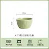 Prato Colorido Sob Esmalte de Jingdezhen, Prato de Jantar Doméstico, Prato Fundo Estilo Europeu, Louça Simples para Casa Nova, Prato de Jantar de Cerâmica Espessa