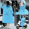 Capa de Chuva para Mulheres e Homens, Estilo Longo, Prova de Tempestade para Corpo Inteiro, Poncho de Chuva Adulto de Peça Única, Especificamente para Patinetes Elétricos