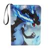 En stock venta directa cuatro rejillas PU cremallera Magic Baby Juego de cartas libro Almacenamiento de cartas Bao Ke Meng Libro de cartas Venta al por mayor