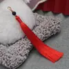 Recordando a Xiangfei 12cm Hebilla de Langosta con Perlas Flecos Borlas Accesorios para el Cabello Púas Colgantes Estilo Chino Adornos Colgantes Ropa Antigua China Venta al por Mayor