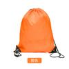 Bolsa Oxford lisa con cordón ajustable, disponible en color liso. Ideal para maratón, almacenamiento y deportes de montaña.
