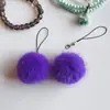 Pelota de Piel Sintética de Visón Mejorada 5cm Hecha a Mano para Accesorios de Cabello, Colgantes para Teléfono Móvil, Ropa, Zapatos, Sombreros, Joyería y Accesorios en Stock