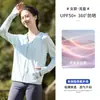 Ropa con Protección Solar UPF50+ para Hombre, Modelo Nuevo Verano 2026, Camisa Protectora Solar para Exteriores de Hilo Original de Seda de Hielo Anti-UV para Mujer, Transpirable y Delgada