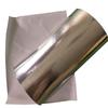 Suministro de fabricantes tela spunlace de película de aluminio spunlace no tejida de aislamiento térmico película aluminizada patrón de puntos liso recubierto película de aluminio