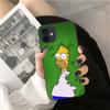 Adecuado para Funda de Teléfono Móvil Iphone15 Funda de Teléfono Móvil Xr Los Simpsons Funda Móvil Los Simpsons