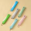 Cuchillo de cerámica para cocina, cuchillo pequeño, cuchillo plegable portátil con cadena, cuchillo multifuncional portátil mini para fruta de cerámica para el hogar.