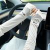 Mangas de Verano con Letras para Hombre Mangas de Hielo Anti-UV Protección para Brazos al Conducir 2025 Nuevo Protección Solar Mangas Parasol