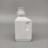 500ml de sabão em pó garrafa de detergente 1000ml tanque de refluxo de roupa garrafa de detergente amaciante PE flor fertilizante garrafa 1L garrafa quadrada