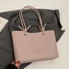 Bolso tote de hombro de estilo casual simple al por mayor de primavera y verano, moda coreana, para todo, para ir al trabajo, para estudiantes, para clase, bolso de hombro